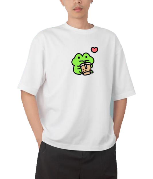 Frog One Size t- shirt White 5