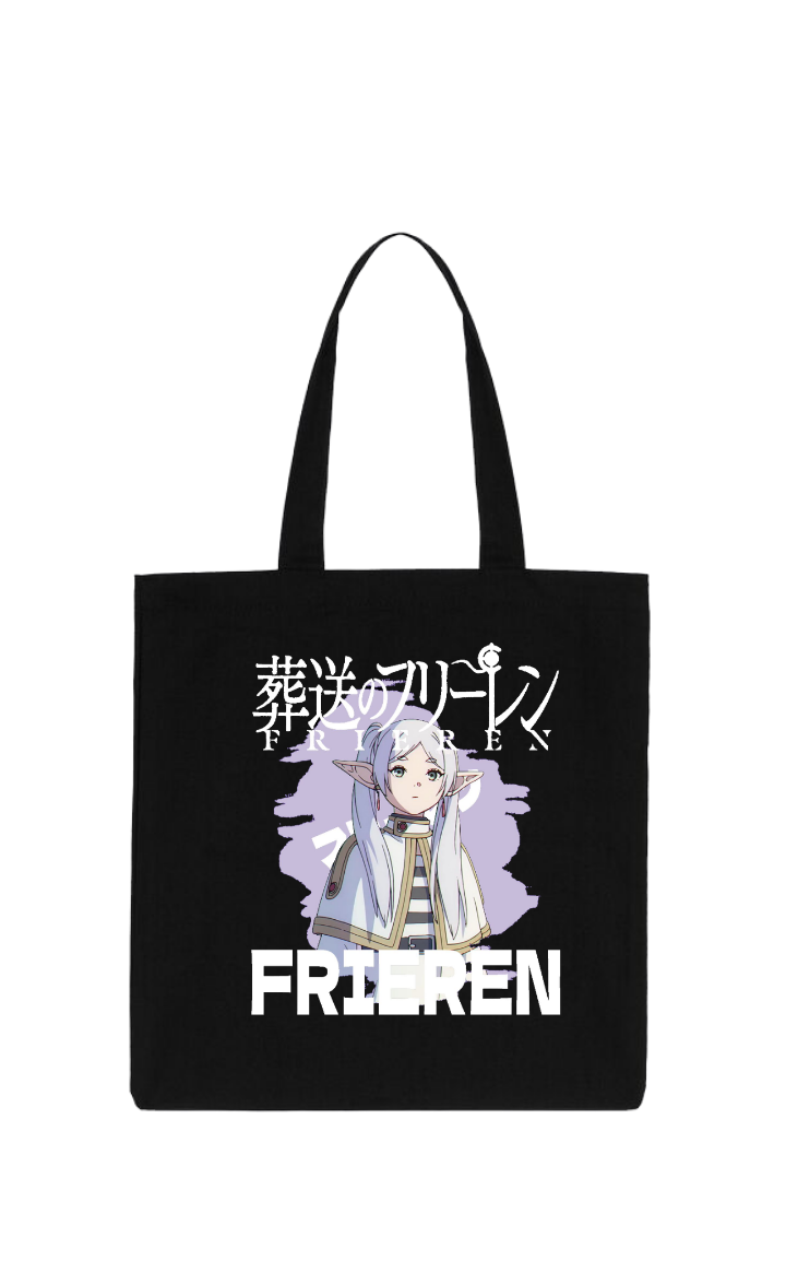 Frieren Beyond Journey's End tote bag Black 5