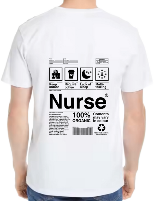 Software Developer Back text One Size t- shirt White Back 6