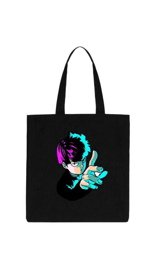 Mob Psycho 100 tote bag Black 5