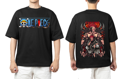 one piece t- shirt One Size Black Back 5
