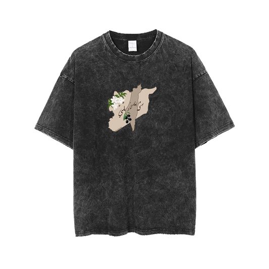 Syria t- shirt One Size Washed 5