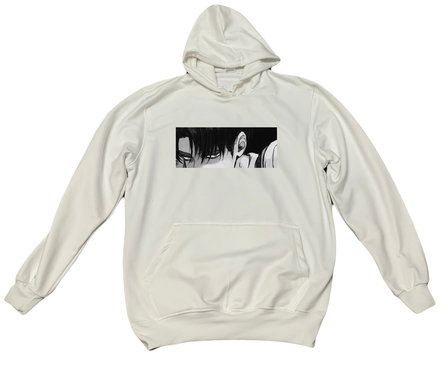 Anime Attack on titan shingeki no kyojin eren levi mikasa Aot White Oversize HOODIE 5