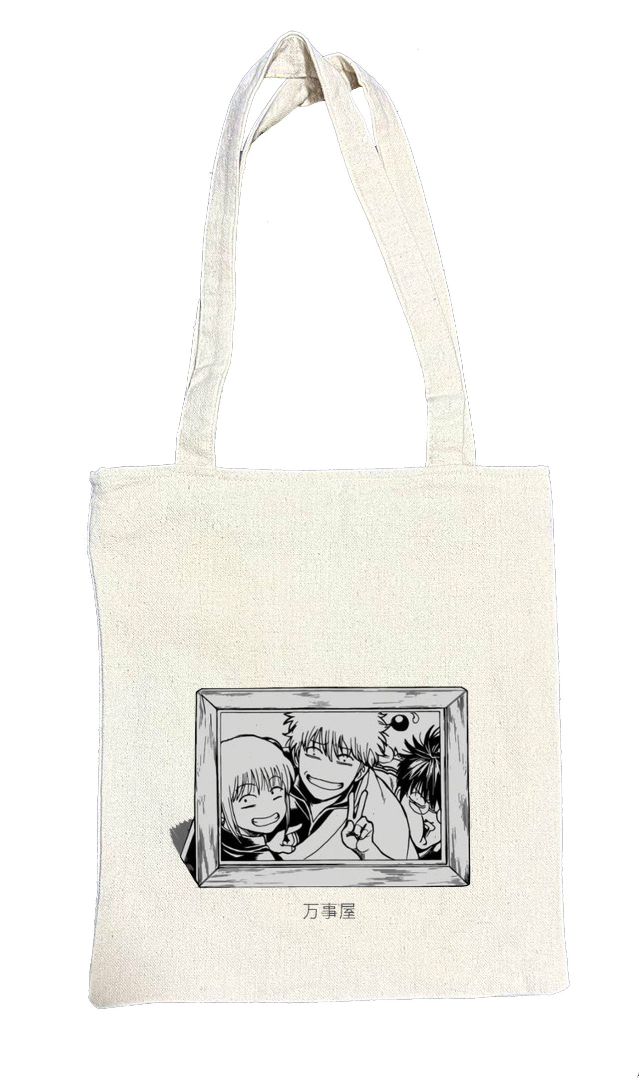 gintama tote bag beige 5