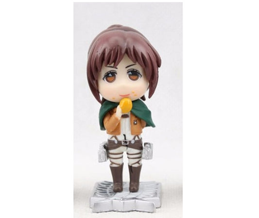Anime Attack on titan action figure Sasha 8cm