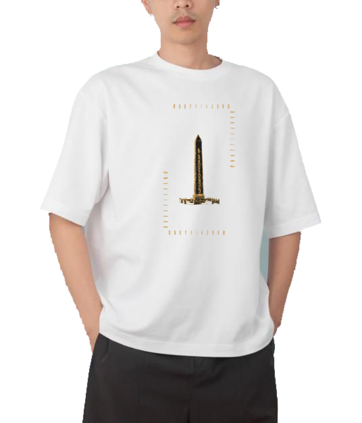 Egypt t- shirt Over Size White 5