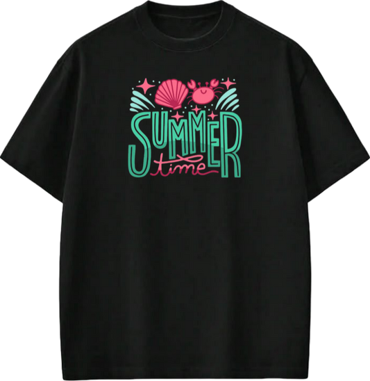 Summer Vibes t- shirt Black Back 5