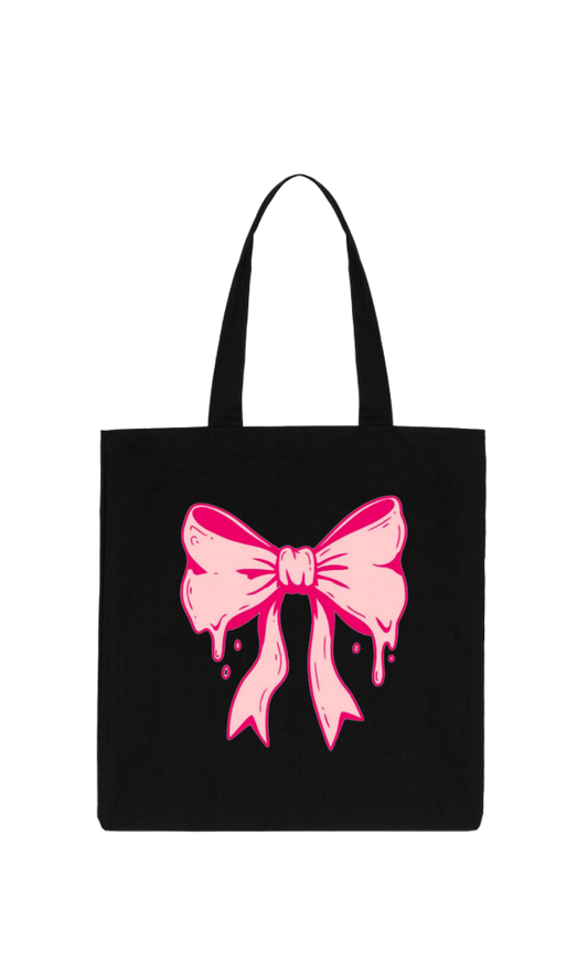 فيونكة tote bag Black 5