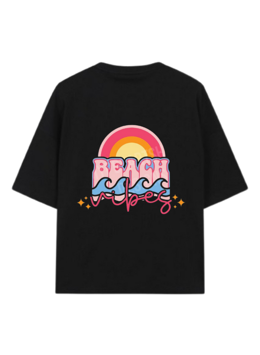 Summer Vibes t- shirt Black Back 5