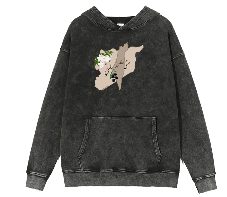 Syria One Size hoodie Washed 5