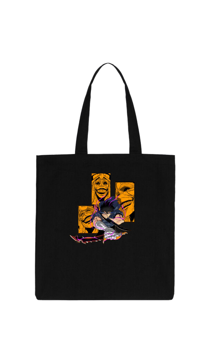 Solo Leveling tote bag Black 5