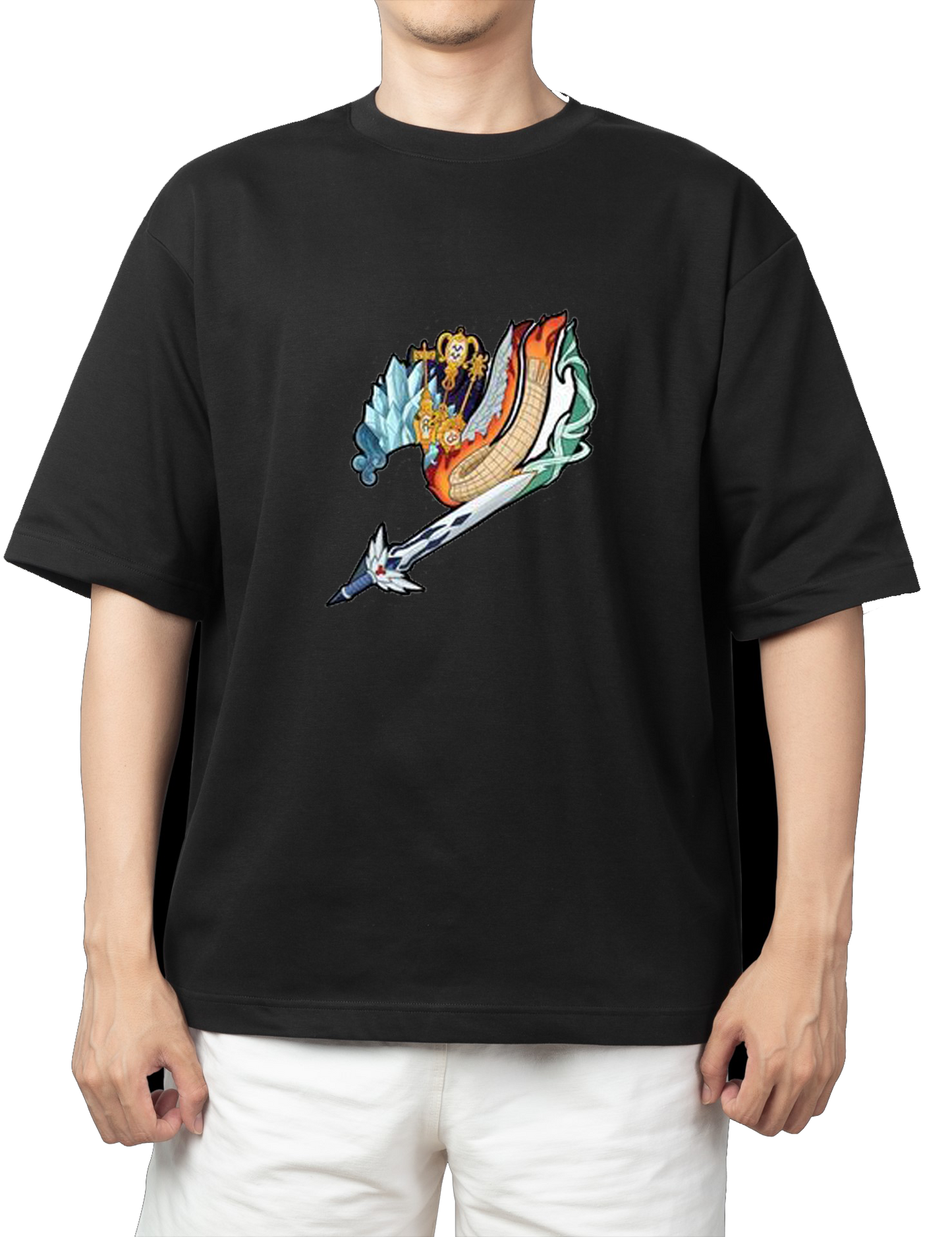 fairy tail t- shirt One Size Black 5