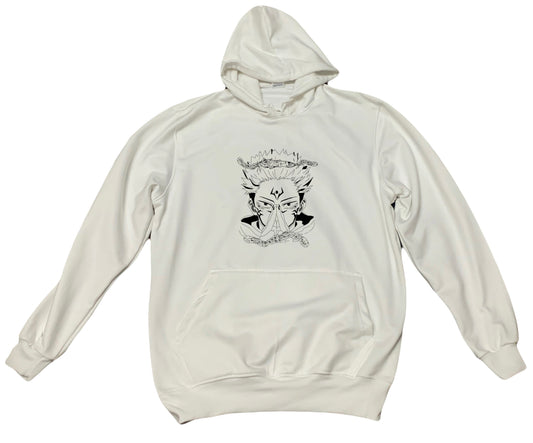 jujutsu kaisen GOJO Oversize  Hoodie White 5