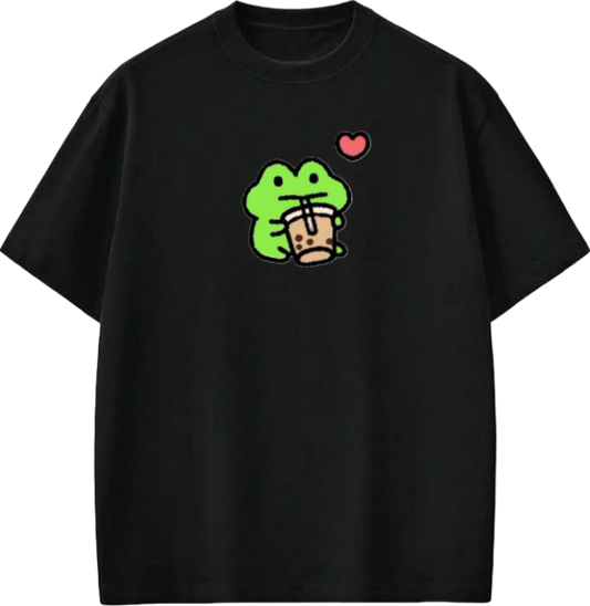 Frog One Size t- shirt Black 5