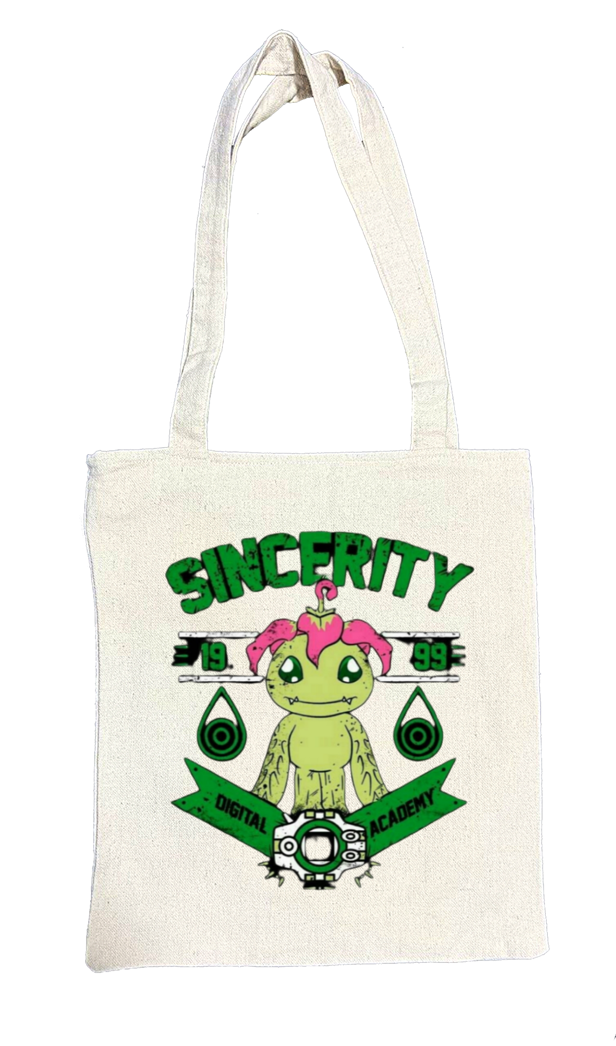 Digimon Adventure tote bag beige 5