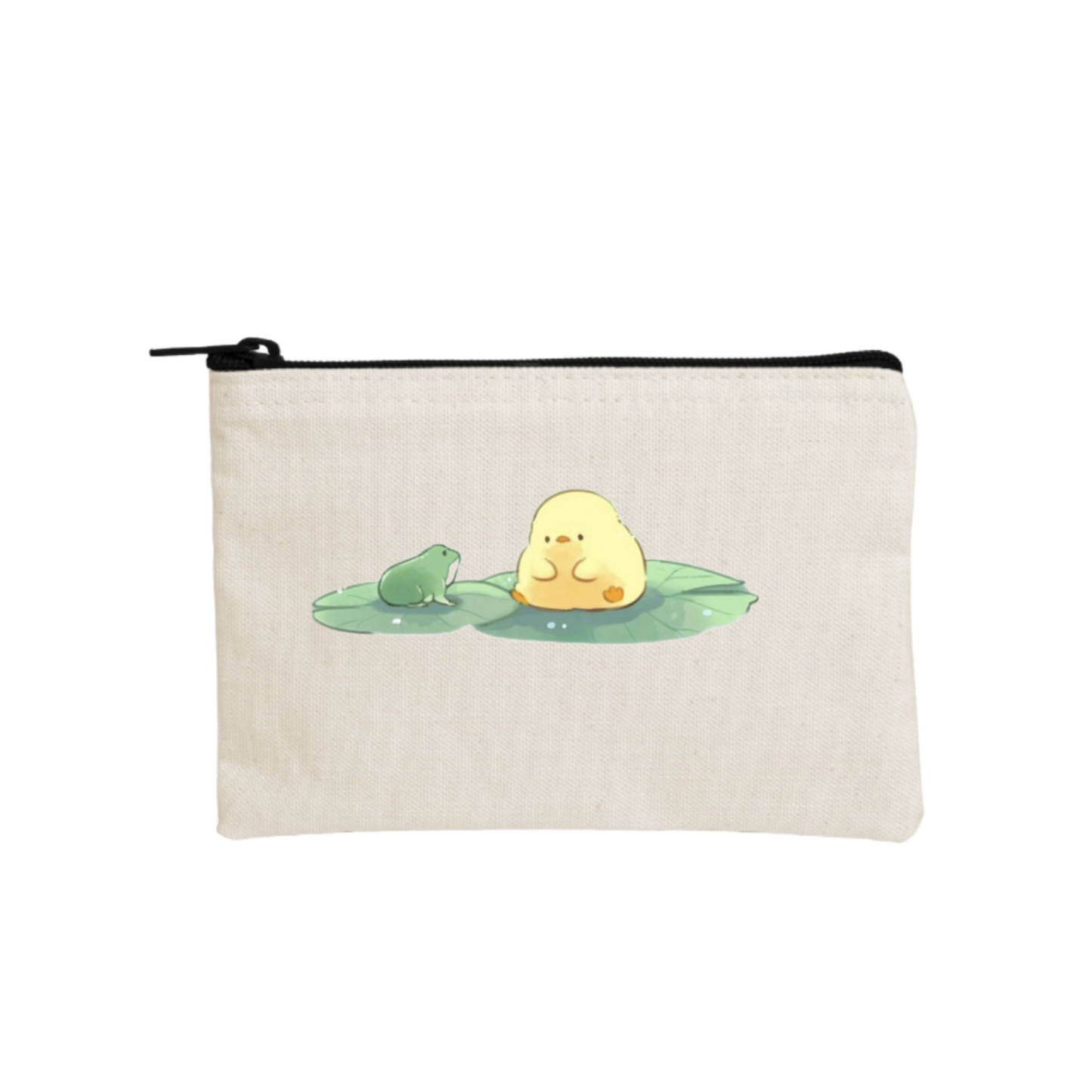 duck wallet pencil case Beige 5