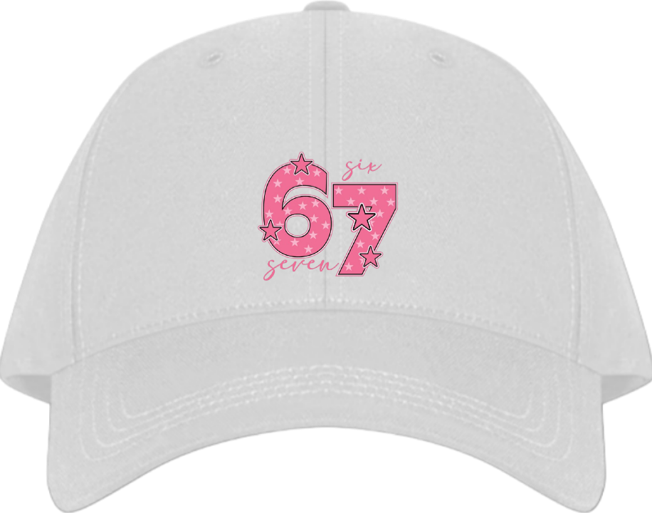 67 designs Baseball cap White 5
