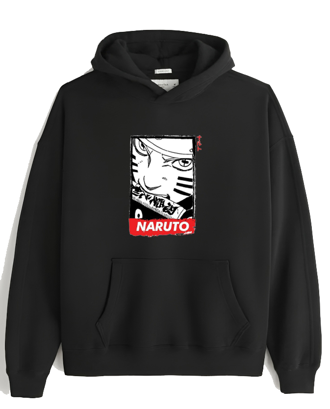 Naruto Shippuden One Size hoodie Black 45