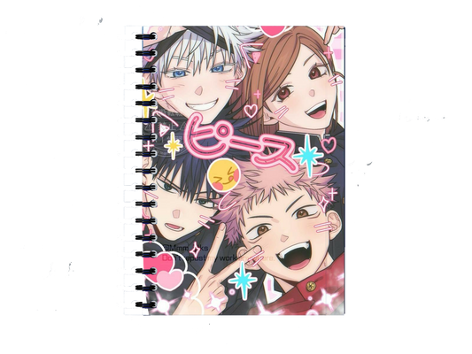 Jujutsu Kaisen Notebook A5 5