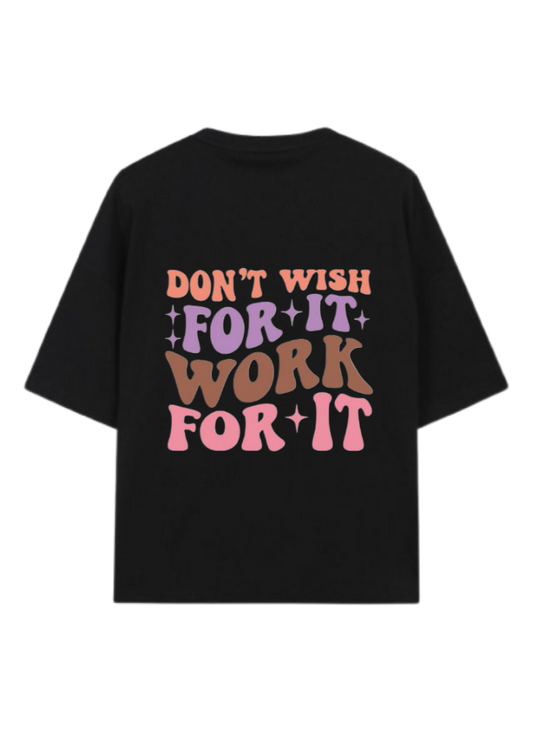 workout gym pilates One Size t- shirt Black Back 5