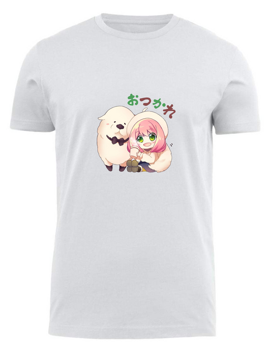 Spy × Family t- shirt fat White 5