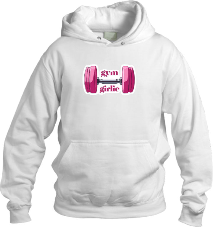 workout gym pilates Oversize Hoodie White 5