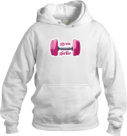 workout gym pilates Oversize Hoodie White 5