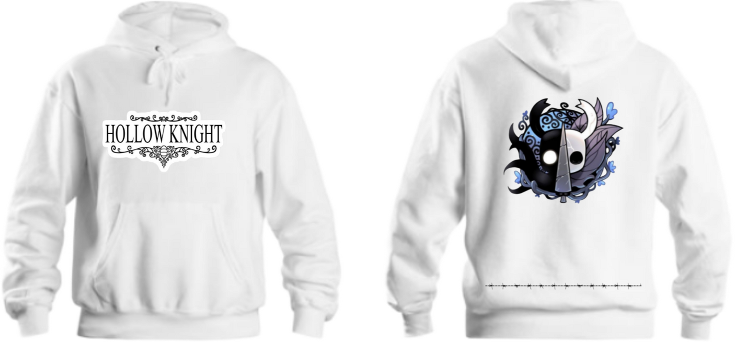Hollow Knight One Size hoodie White Back 5