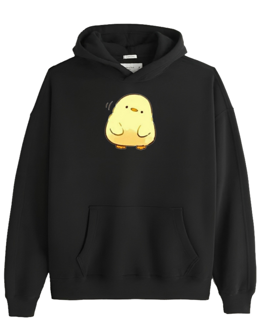 duck Oversize Hoodie Black 5