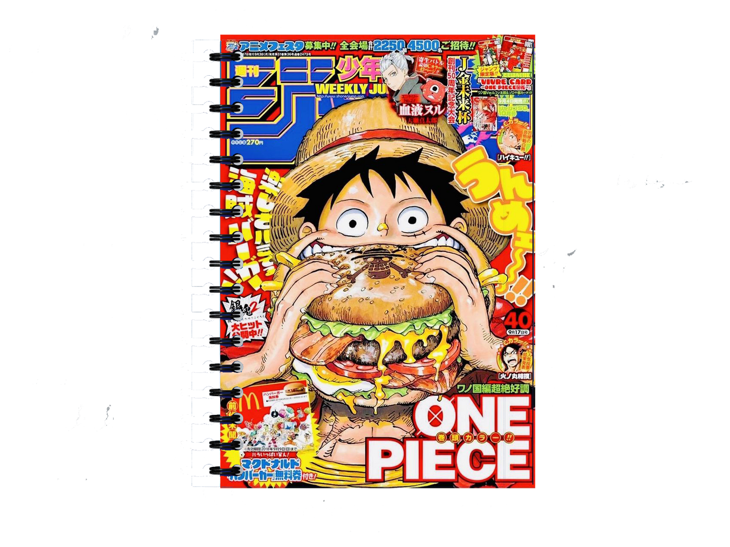 One Piece Notebook A5 5