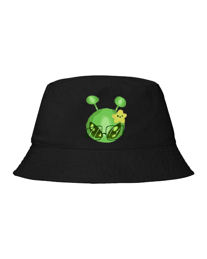 aliens Bucket hat Fishman hat cap Black 5