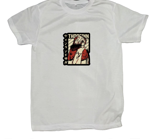 Vinland saga t- shirt fat White 5