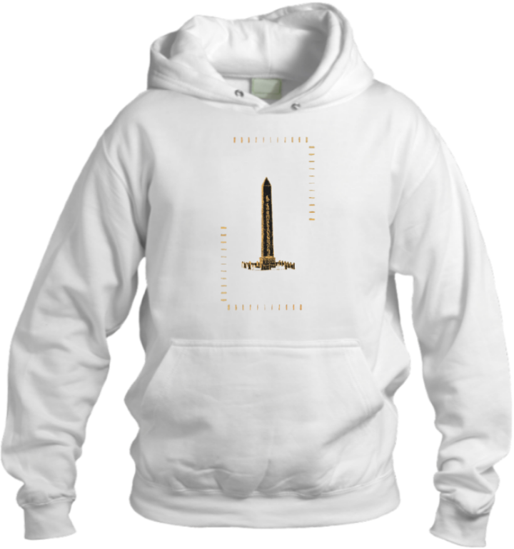 Egypt Over Size hoodie White 5
