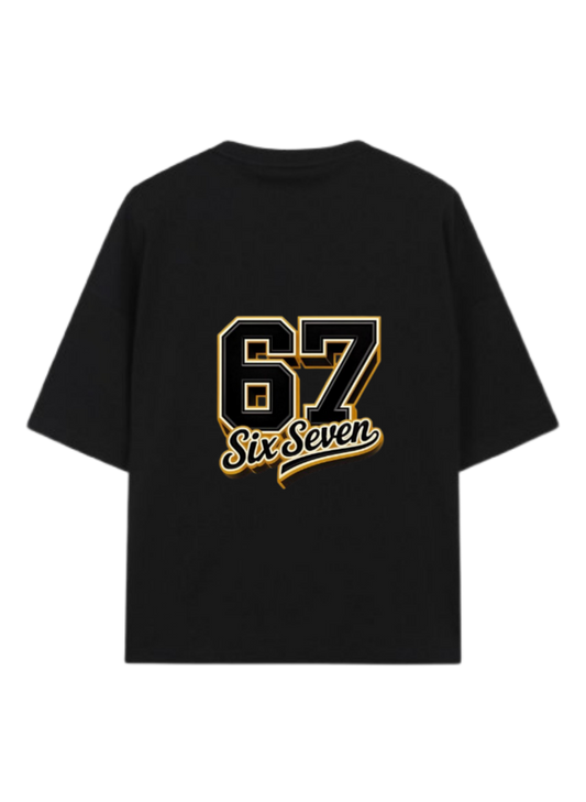 67 designs One Size t- shirt Black Back 5