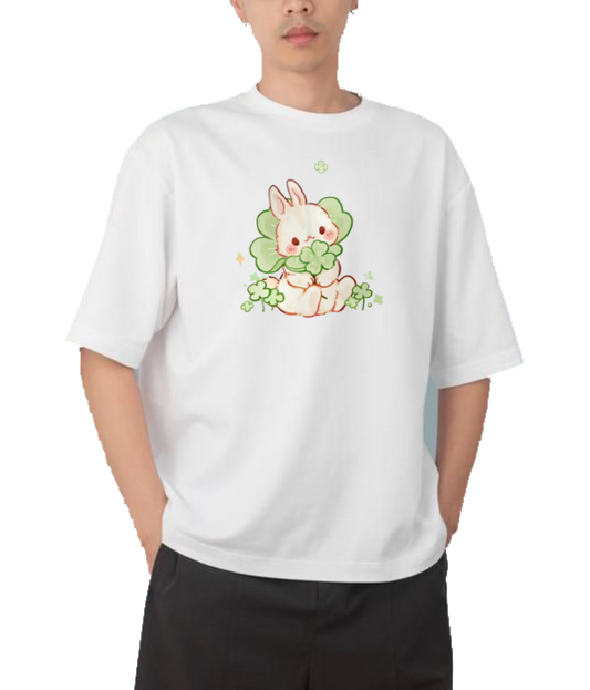 bunny One Size t- shirt White 5