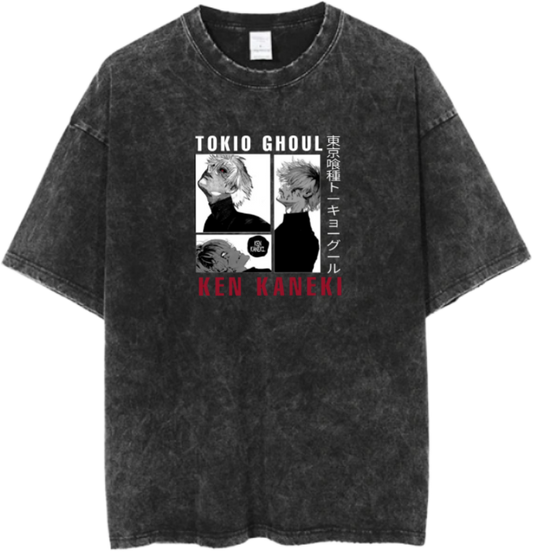 Tokyo ghoul t- shirt One Size Washed 5