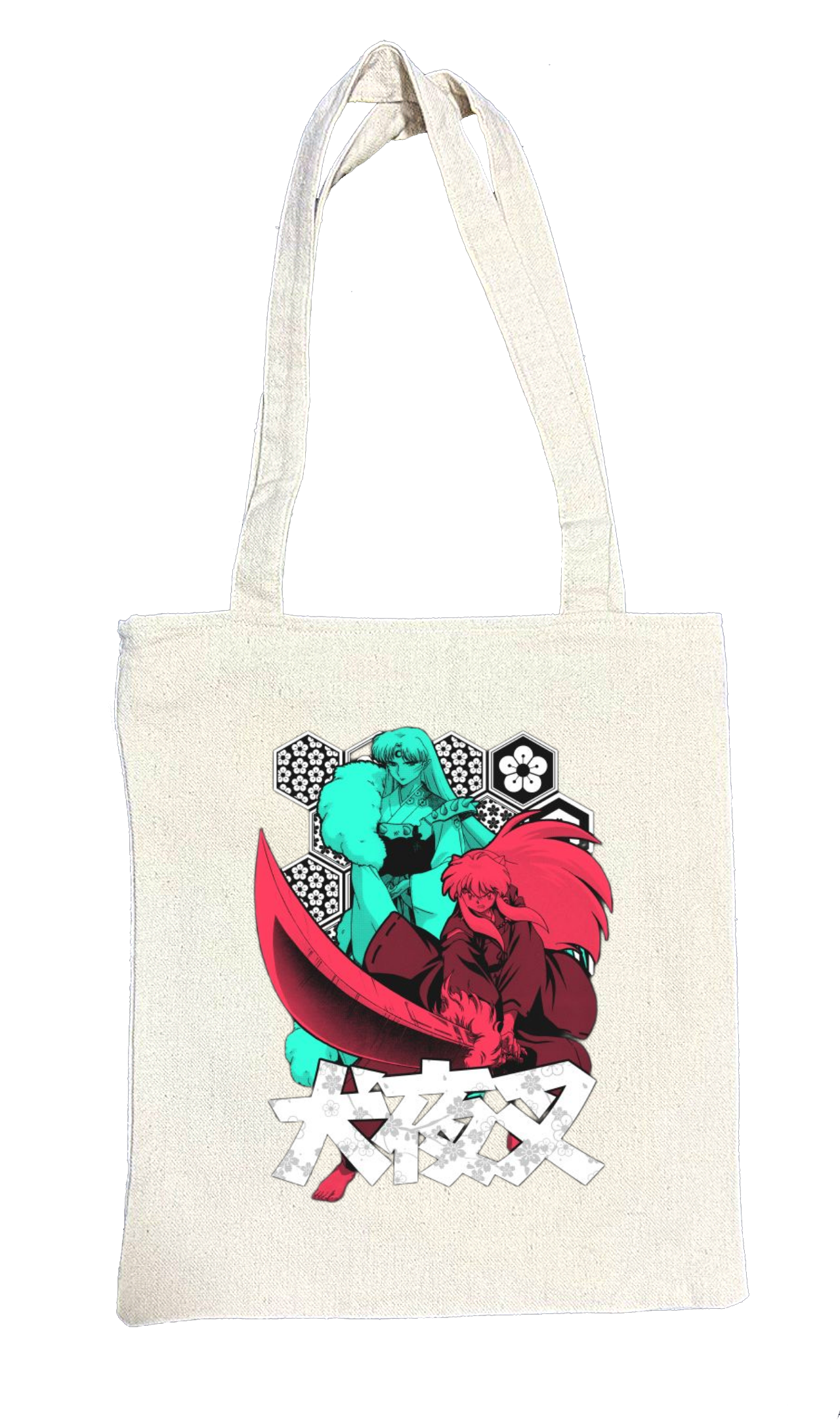 Inuyasha tote bag beige 5