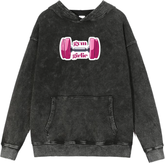 workout gym pilates Oversize Hoodie Washed 5