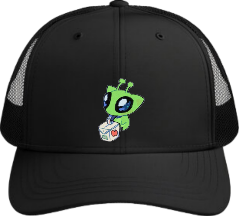 aliens Baseball cap Black 5