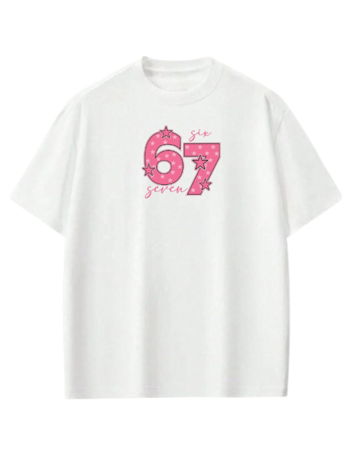 67 designs One Size t- shirt White 5