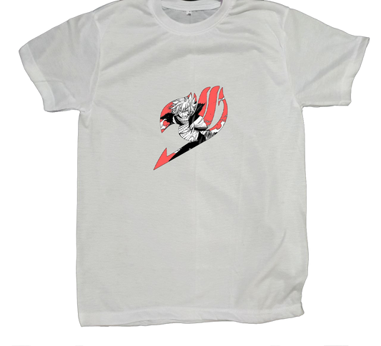 fairy tail t- shirt fat White 5