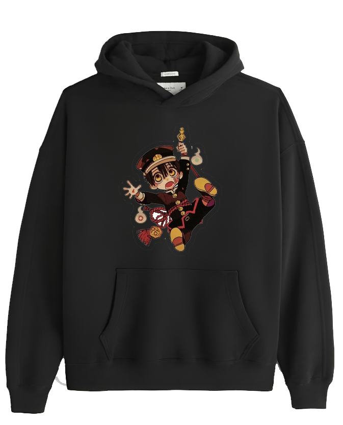 Hanako-kun One Size hoodie Black 5