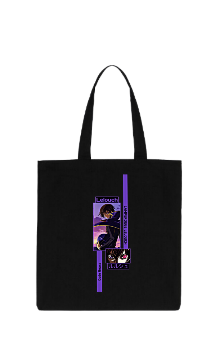 Code Geass tote bag Black 5