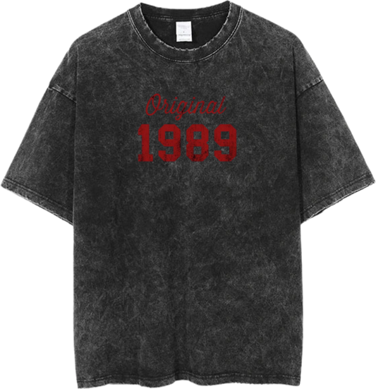 age t- shirt Washed 1989