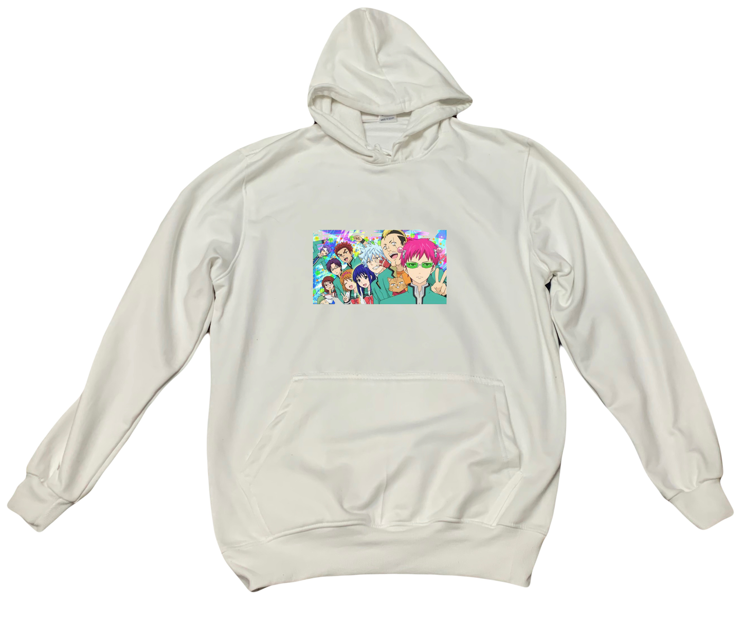 The Disastrous Life of Saiki K One Size hoodie White 5