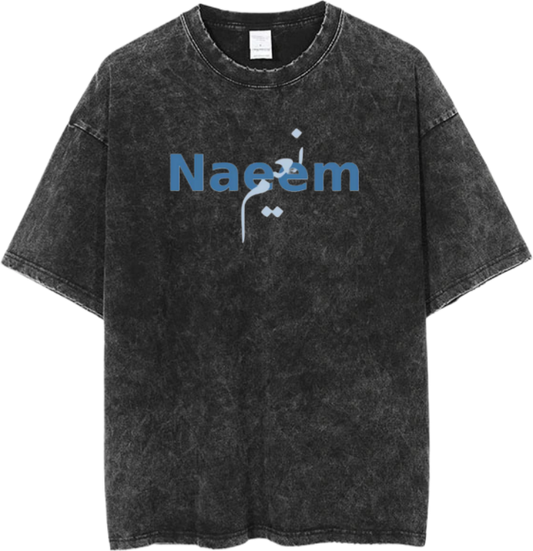 names t- shirt One Size Washed Na'im 5