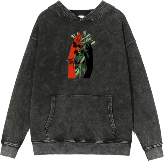 Jordan Oversize  Hoodie Washed gray 5