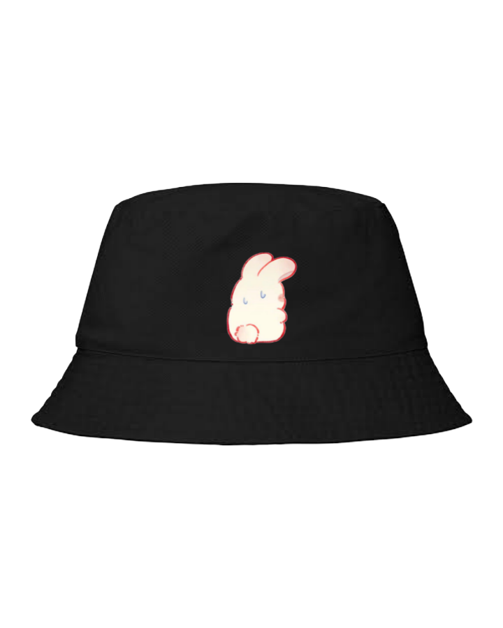 bunny Bucket hat Fishman hat cap Black 5