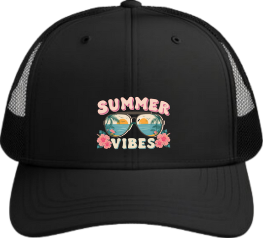 Summer Vibes Baseball cap Black  5