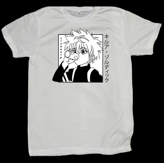 Hunter × Hunter t- shirt fat White 5